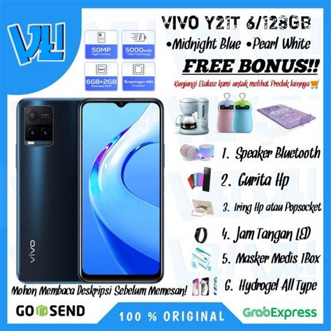 Hp Vivo Y T Y T Ram Gb Gb Extended Rom Gb Garansi Resmi