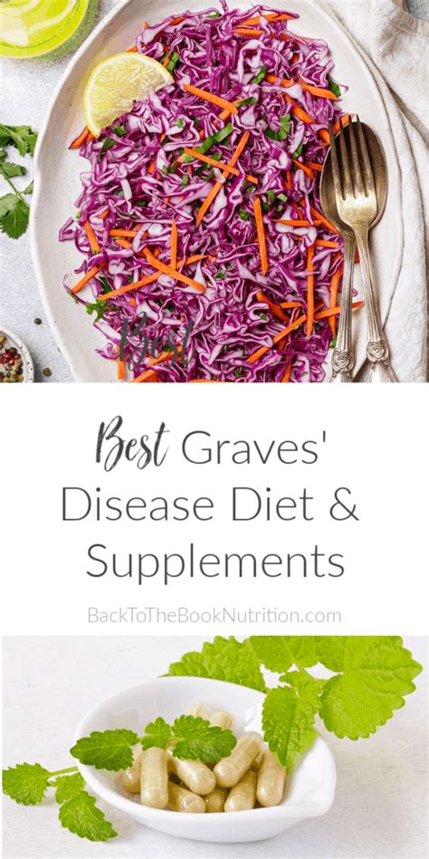 Best Graves' Disease Diet and Supplements - Back To The Book Nutrition