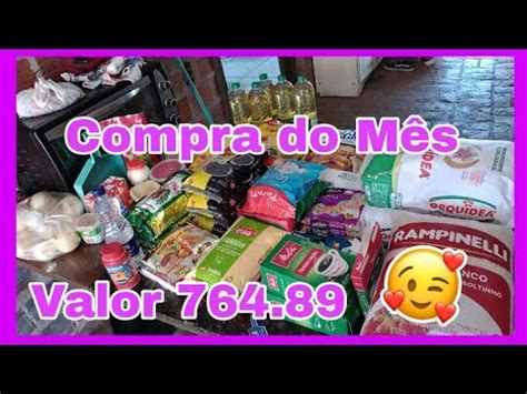 Fui No Mercado Fazer Compras Do M S De Novembro Gravei Sozinha