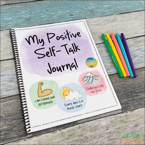 Positive Self Talk Journal Writing Activities The Pathway 2 Success