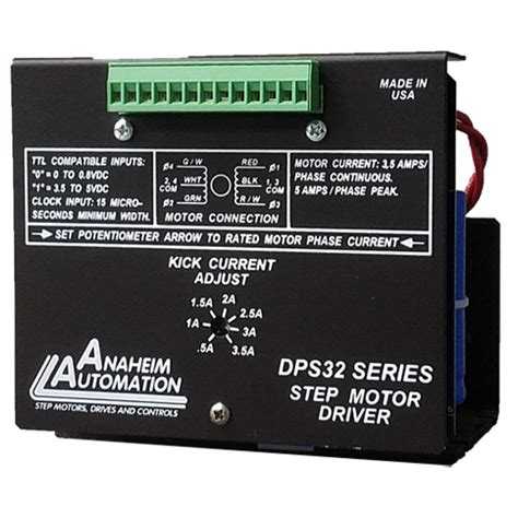 Stepper Drivers With AC Input Anaheim Automation Inc