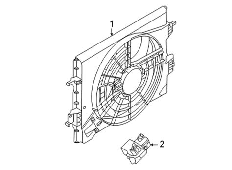 Cooling System Radiator Water Pump Cooling Fan Nissan Versa