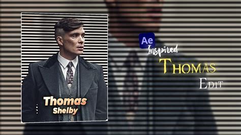 Tommy Thomas Shelby Badass Edit Alight Motion Youtube