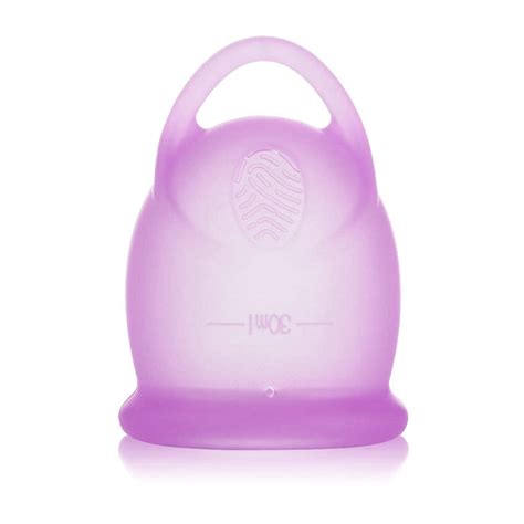 Huanledash Menstrual Cup With Pull Ring Ergonomic Design Flexible Leak