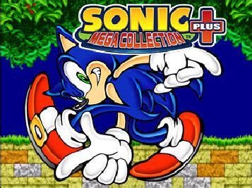 Sonic Mega Collection Plus Cover Or Packaging Material Mobygames