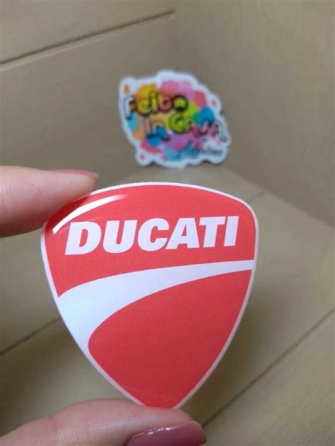 Adesivo Resinado Ducati Feito In Casa Adesivos