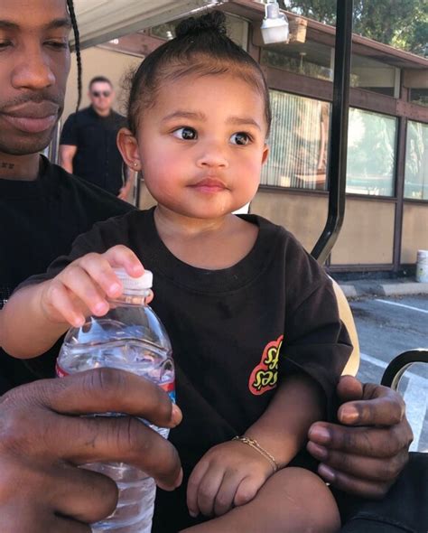 Photo Travis Scott Et Sa Fille Stormi Instagram De Kylie Jenner