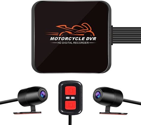 Vsysto Cam Ra De Tableau De Bord Pour Moto Objectif Grand Angle