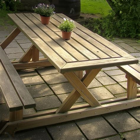 DIY Picnic Table Project To Enjoy Treat Time Outdoor - Teb DIY