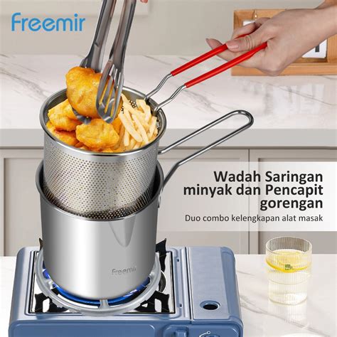 Jual OFFICIAL Freemir 4 In 1 Multi Deep Fryer Panci Penggorengan