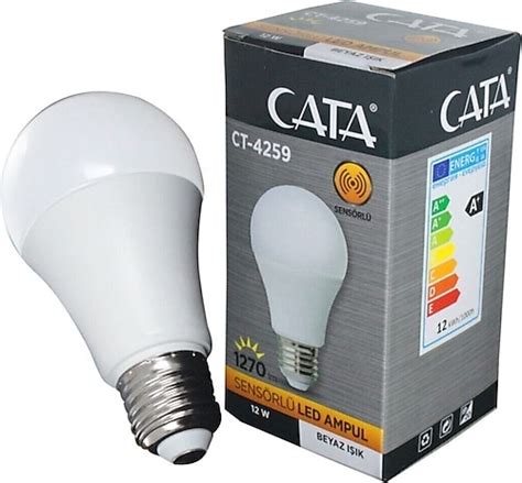 Cata CT 4259 12W Sensörlü Led Ampul Fiyatları Özellikleri ve Yorumları