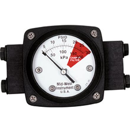 Mid West Instrument Model Convoluted Diaphram Dp Gauge