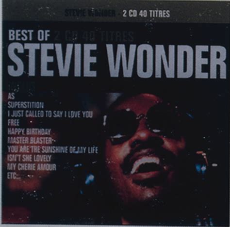 The Very Best Of Stevie Wonder Stevie Wonder Amazon Fr CD Et Vinyles