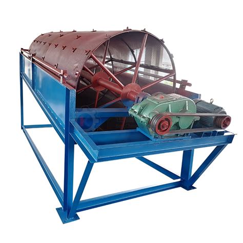 Small Scale Trommel Screen For Screening Sand Stone Alluvial Gold Ore