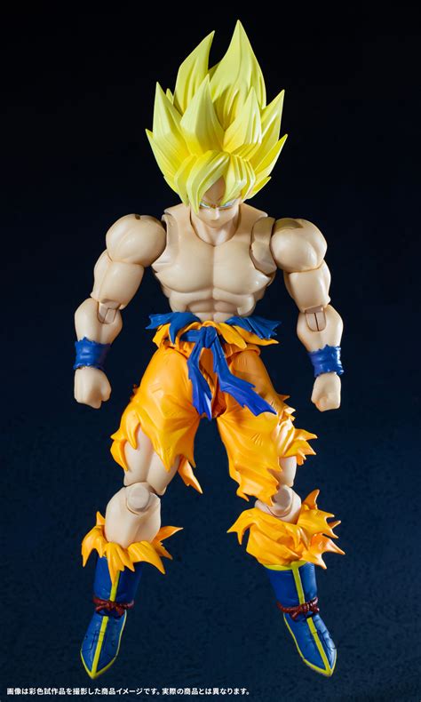 全新造型S H Figuarts SUPER SAIYAN SON GOKU LEGENDARY SUPER SAIYAN 側拍介紹