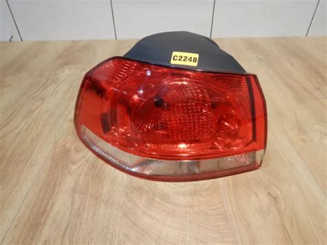 FEU ARRIÈRE VW Golf VI 6 Extérieur à Gauche 5K0945095E Origine EUR 42