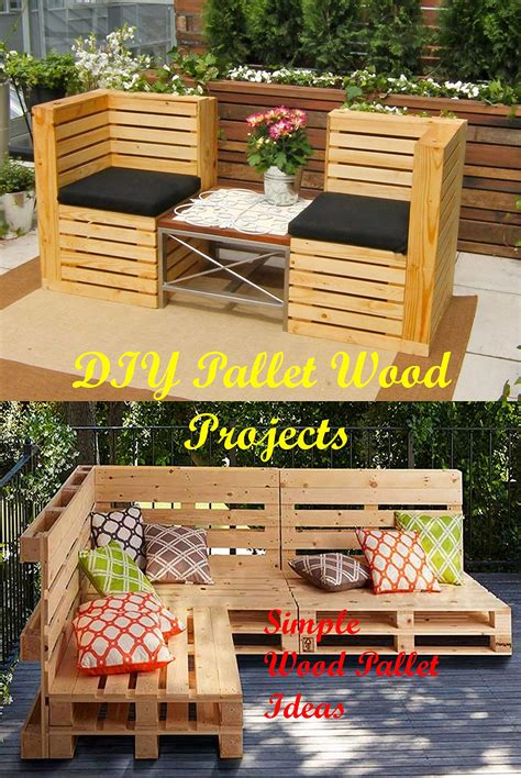DIY Pallet Wood Projects: Simple Wood Pallet Ideas: Make Your Own