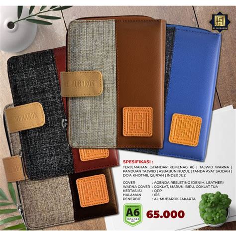 Jual Al Quran Terjemah Dan Tajwid Warna Ar Rahman Resleting A6 Cover