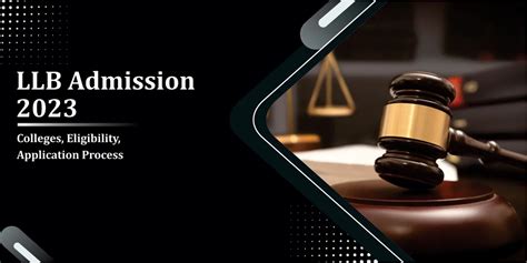 Llb Admission 2023 Colleges Eligibility Application Process