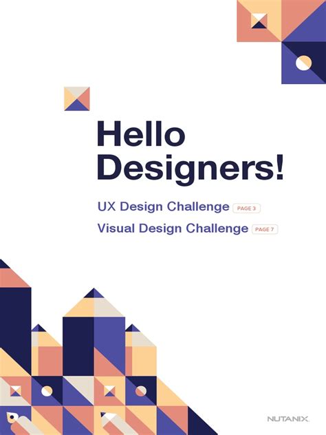 Nutanix Design Challenge | PDF | Design | Computing And Information ...