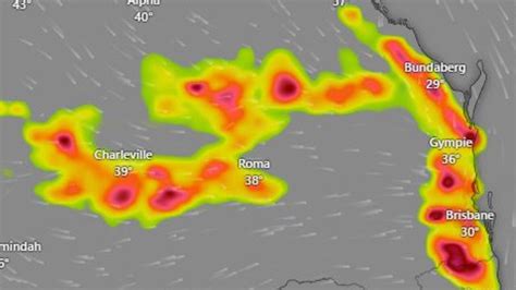 Qld Weather Severe Storms Forecast As Heatwave Grips State The Chronicle