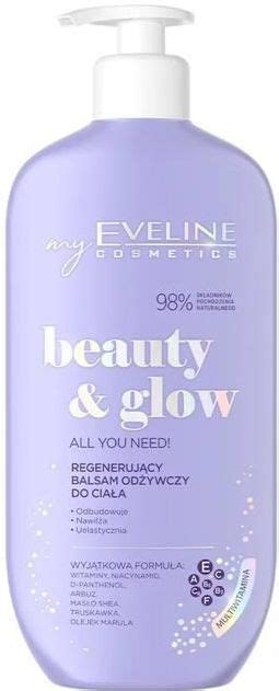 Eveline Cosmetics Beauty Glow Regenerujący Balsam Odżywczy Do Ciała 350