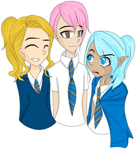 Download Transparent The Ravenclaw Squad Cartoon Pngkit