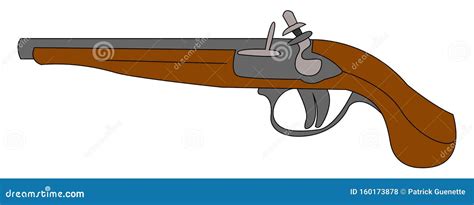 Musket Old Gun Illustration Vector Stock Vector Illustration Of