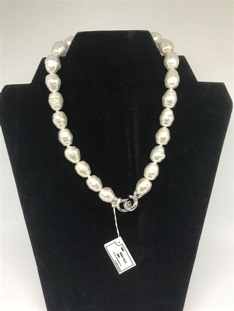 Necklace Baroque White Majorca Pearls Majorca Pearls