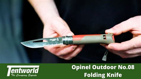 Opinel Outdoor No.08 Folding Knife - A great camping, general purpose ...