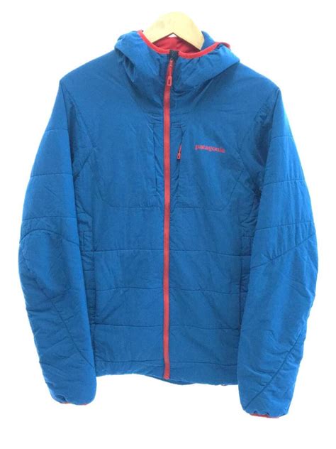 Patagoniaパタゴニア Nano Air Hoody84260フリース中綿ナイロンジャケットmナイロンblu