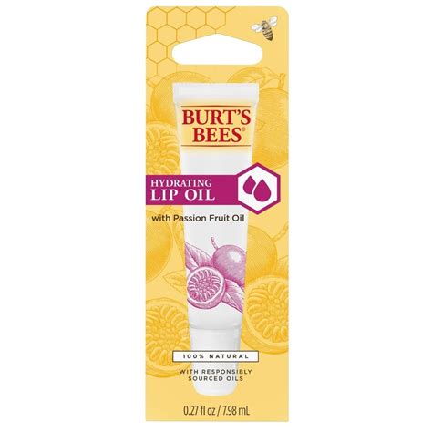 Burts Bees Hydrating Lip Oil With Passion Fruit Oil 027 Fl Oz Shipt