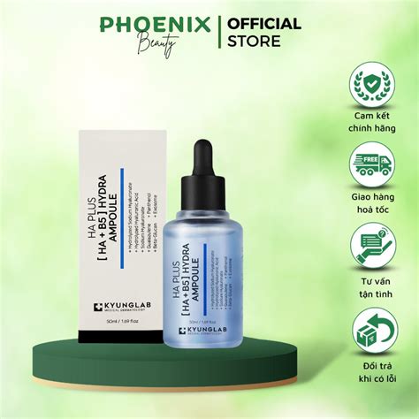 Tinh Chất Căng Bóng Da Kyung Lab Ha Plus HA B5 Hydra Ampoule 50ml