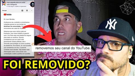 Canal Do Luan Mendes Foi Deletado Youtube