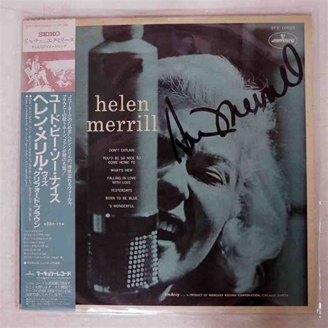 Yahoo オークション 帯 HELEN MERRILL WITH CLIFFORD BROWN MERCURY