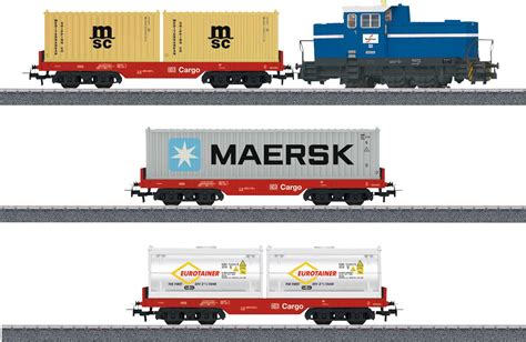 Märklin 29453 H0 Start Set Container train of DB AG Conrad