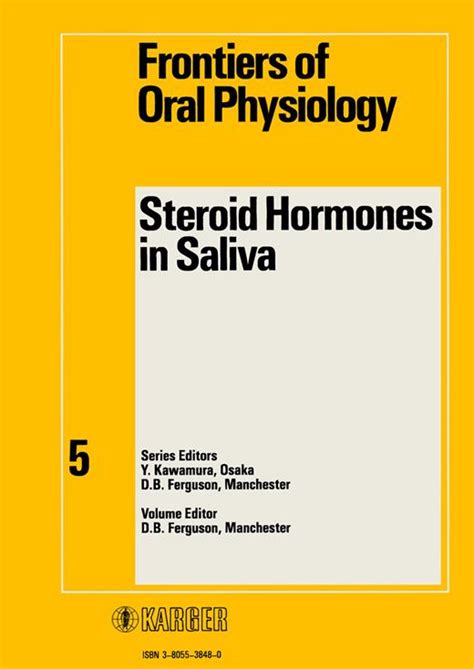 Steroid Hormones In Saliva Books Gateway Karger Publishers