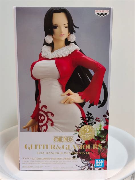 One Piece Glitter And Glamours Boa Hancock Winter Style Figure Hobbies And Toys Toys And Games On