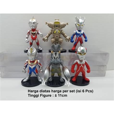 Jual MAMATANIA SALE Ultraman Zero Gaia Seven Dyna Kaiju Baltan King