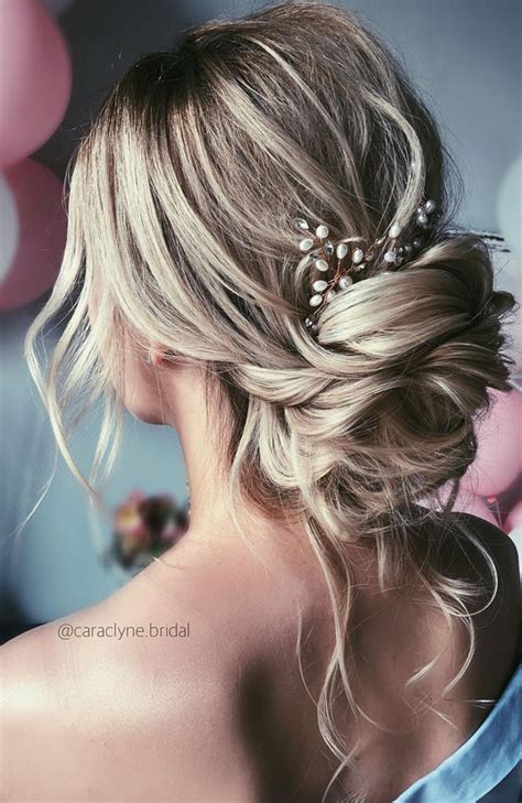 44 Messy Updo Hairstyles The Most Romantic Updo To Get An Elegant Look