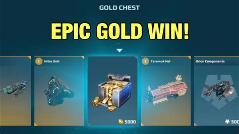 Epic Gold Win Gold Chest Super Chest Opening Keys War Robots