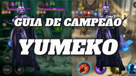 Guia De CampeÃo Yumeko Raid Shadow Legends Youtube