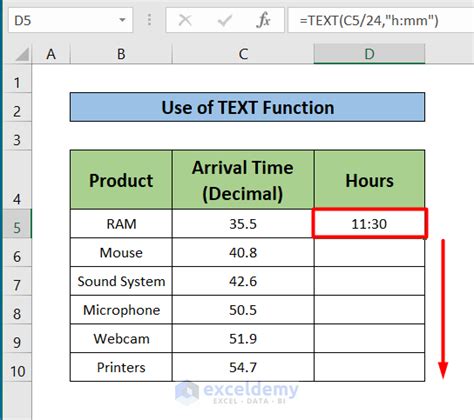 How To Convert Time To Hours In Excel 3 Easy Methods