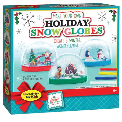 Creativity for Kids® Make Your Own Holiday Snow Globes | Michaels