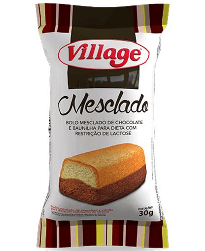 Mini Bolo Mesclado Village Village