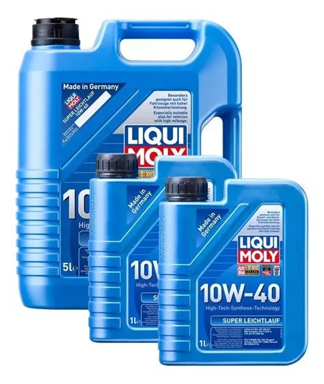 Ripley ACEITE MOTOR SUPER LEICHTLAUF 10W40 7 L LIQUI MOLY