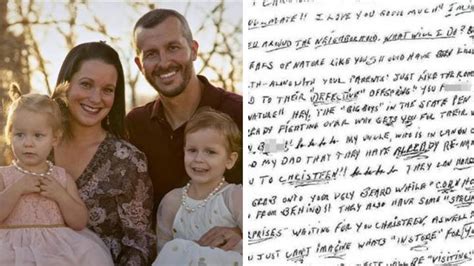 Killer Chris Watts Sent Racy Love Letters While In Jail For Murdering