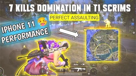 Solo Domination Iphone Compititive Gameplay Iphone Bgmi