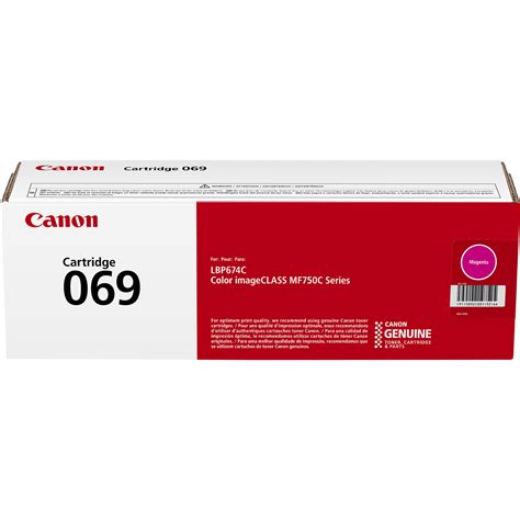 Canon Magenta Toner Cartridge C B H Photo Video