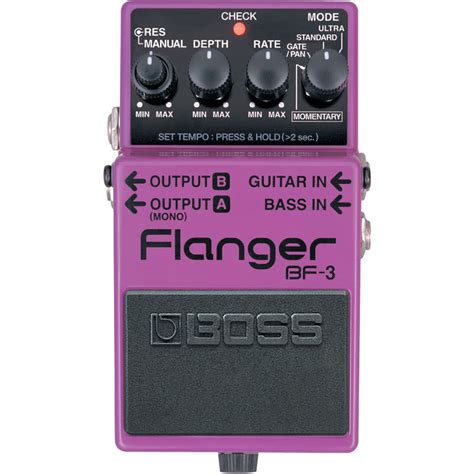 Boss Bf 3 Flanger Pedal Bf 3 Bandh Photo Video